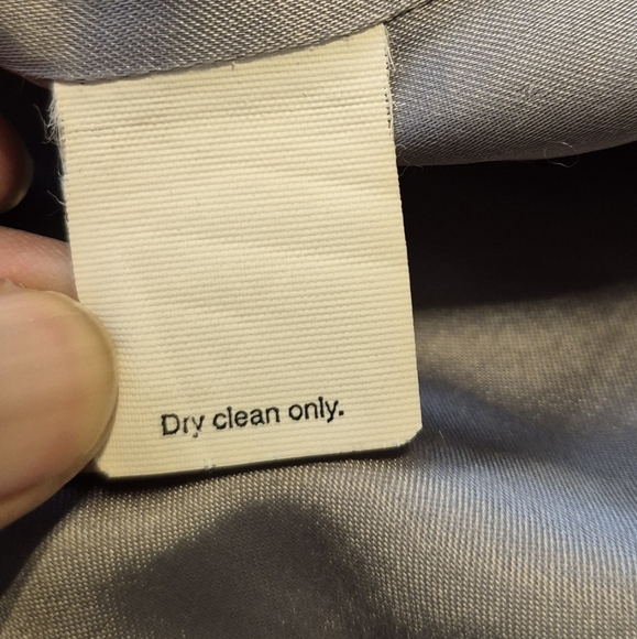 J.Crew Top Coat Wool/Cashmere Button Down Fully Lined Charcoal Peacoat(2)Petite - Picture 11 of 11